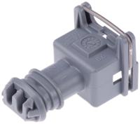 282189-2 TE Connectivity, Junior Power Timer Automotive Connector Socket Grey Cable Mount 2 Way