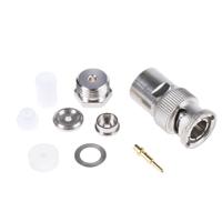 j01000a1321 Telegartner, Plug Cable Mount BNC Connector, 50Ω, Clamp Termination, Straight Body