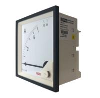 186-2462 RS PRO Analogue Panel Ammeter 10 (Input, Scale)A AC, 92mm x 92mm, 1 % Moving Iron
