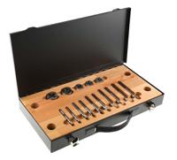 300-7464 RS PRO 14-Piece HSS Thread Tap & Die Set, 1/4 in UNC - 1/2 in UNC Taps, 1/4 in UNC - 1/2 in UNC Dies