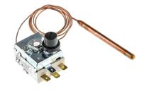 733-4735 RS PRO Capillary Thermostat, +110°C Max, SPDT, Automatic Reset, Panel Mount
