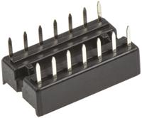 a-14-lc-tt ASSMANN WSW 2.54mm Pitch Vertical 14 Way, Through Hole Stamped Pin Open Frame IC Dip Socket, 1A