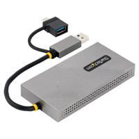 107b-usb-hdmi StarTech.com USB A, USB C to HDMI Adapter, USB 3.2, 2 Supported Display(s) - 4K @ 30Hz