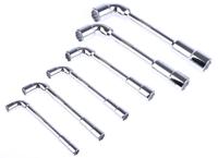 449-9864 RS PRO Hex Tubular Box Spanner Set, 6 Pieces, 8 → 19 mm Tip