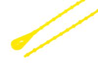 bt-10-10-yl Essentra Cable Tie, Releasable, 273.1mm x 2.4 mm, Yellow Polypropylene, Pk-100