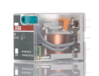 1svr405612r1100-cr-m024dc3l ABB CR-M Series Interface Relay, DIN Rail Mount, 24V dc Coil, 3CO (SPDT), 10A Load