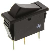 c1520alaaeb Arcolectric (Bulgin) Ltd SPST, On-Off-On Rocker Switch Panel Mount