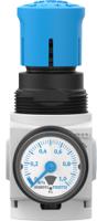 ms2-lr-m5-d6-ar-mpa-b Festo M5 Pneumatic Regulator - 0.5bar to 7bar, 10bar max. input, 8086636