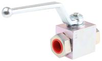 297-5861 RS PRO Zinc Passivated Steel Hydraulic Ball Valve G 3/4