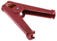 bu-102bk-2 Mueller Electric Crocodile Clip, Copper Contact, 300A, Red