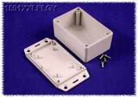 1591xxlflgy Hammond 1591 Series ABS Enclosure, IP54, Flanged, 86 x 56 x 36mm