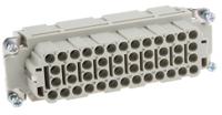 09320463101 HARTING Heavy Duty Power Connector Insert, 16A, Female, Han EE Series, 46 Contacts