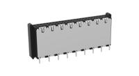 354181-354181-e ERNI Surface Mount, Through Hole PCB Socket, 50-Contact, 2-Row, 1mm Pitch