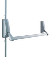 376e Briton Fire Door Push Bar, 2-Point, , Works with Double Doors