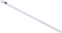 123-5036 RS PRO Cable Tie, Roller Ball, 125mm x 4.6 mm, Silver Stainless Steel, Pk-100
