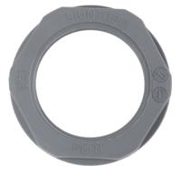 53019020 Lapp Grey Flame Retardant, Halogen Free Fibreglass PA Cable Gland Locknut, PG11 Thread, IP68