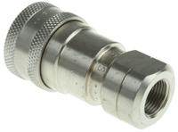 sh3-62-bspp Parker Stainless Steel Female Hydraulic Quick Connect Coupling, G 3/8 Female