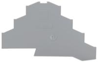 281-365 WAGO 281 Series End And Intermediate Plate for Use with Rail Mount Terminal Blocks