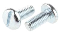 560-063 RS PRO Slot M5 Pan Steel Machine Screws DIN 85 x 12.0mm