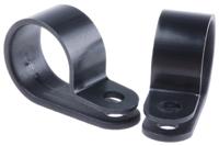 211-60008-h9p-pa66hs-bk HellermannTyton 16mm Black, Polyamide P Clip
