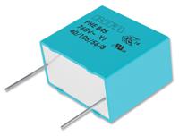 phe845vf6100mr30l2 KEMET PHE845 Metallised Polypropylene Film Capacitor, 1.5 kV dc, 760 V ac, ±20%, 100nF, Through Hole