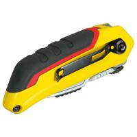 0-10-825 Stanley Safety Knife with Straight Blade, Retractable