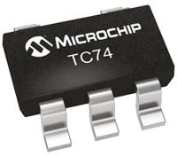 tc74a5-33vcttr Microchip Temperature Sensor, Digital Output, Surface Mount, Serial-I2C, SMBus, ±3°C, 5 Pins