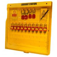c2957 Spectrum Industrial 10 Padlock Lockout Station