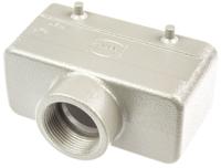 09300161420 HARTING Han B Heavy Duty Power Connector Hood, PG21 Thread, Top Entry