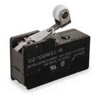 dz-10gw22-1b Omron Short Hinge Roller Lever Limit Switch, 2NO/2NC, DPDT, 10A Max