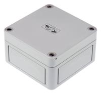 12048301 Spelsberg TK PC Series Grey Polycarbonate Enclosure, IP66, Grey Lid, 94 x 94 x 57mm