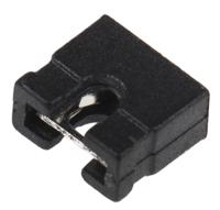 aksntz-black ASSMANN WSW Jumper Female Straight Black Open Top 2 Way 1 Row 2.54mm Pitch