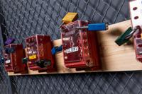 uclb-red-permit-display-station Brady Red 24-Lock Plastic Group Lockout & Permit Control, 6.60mm Shackle