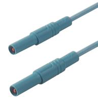 934072102 Hirschmann Test & Measurement, 16A, 1000V ac/dc, Blue, 500mm Lead Length
