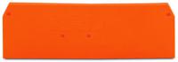 280-315 WAGO 280 Series End and Intermediate Plate for Use with 280 Series Terminal Blocks