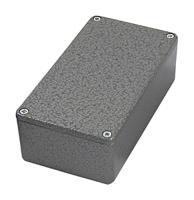 rtm500212-pat CAMDENBOSS 5000 Series Black Die Cast Aluminium Enclosure, IP54, Black Lid, 101 x 50 x 25mm