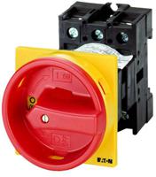 086333-p1-25vsvbn Eaton 4 Pole Rear Panel Isolator Switch - 25A Maximum Current, 11kW Power Rating, IP65 (Front)