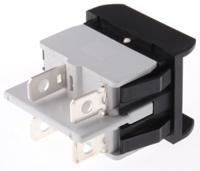 2641lp2a23621l220v Apem Illuminated DPST, On-Off Rocker Switch Panel Mount