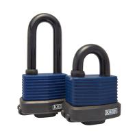 k13545l63d Kasp Clamping Weatherproof Steel Weatherproof Padlock, 21mm Shackle, 65mm Body