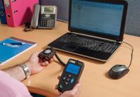 p01654110 Chauvin Arnoux CA 1110 Light Meter, 0.01 fc, 0.1 lx to 200000lx, ±3 %