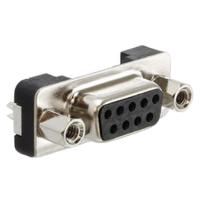 191-009-213l571 Norcomp 191 9 Way Vertical Panel Mount D-sub Connector Socket, 2.75mm Pitch, with Boardlocks