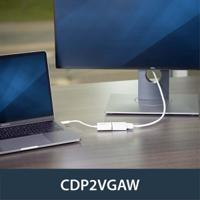 cdp2vgaw StarTech.com USB C to VGA Adapter, USB 3.1, 1 Supported Display(s) - 1920 x 1200