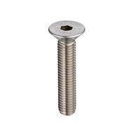 266-8435 RS PRO Stainless Steel Hex Socket Countersunk Screw, ISO 10642, M4 x 8mm