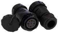304-382 RS PRO Circular Connector, 9 Contacts, In-Line Cable Mount, SY29 Connector, Plug, Socket, Male/Female, IP68, SY29 Series