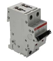 2cds252001r0031-s202-d3 ABB System Pro M Compact S200 MCB, 2P, 3A Curve D, 400V AC, 125V DC, 10 kA Breaking Capacity