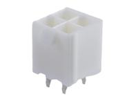 39296048 Molex 5566 Series Vertical Through Hole PCB Header, 4 Contact(s), 4.2 mm Pitch, 2 Row, Shrouded