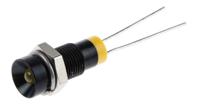 211-926 RS PRO Yellow Panel Mount Indicator, 2V dc, 6mm Mounting Hole Size, Lead Pin Termination