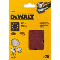 dt3030-qz DeWALT DT30 Sandpaper, 115mm 115mm, 40 Grit