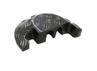 252-2808 RS PRO 160mm Black Cable Cover in Rubber, 38 x 35mm Inside dia.