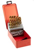 213-512 RS PRO 25-Piece Twist Drill Bit Set for Metal, 13mm Max, 1mm Min, HSS-G Bits